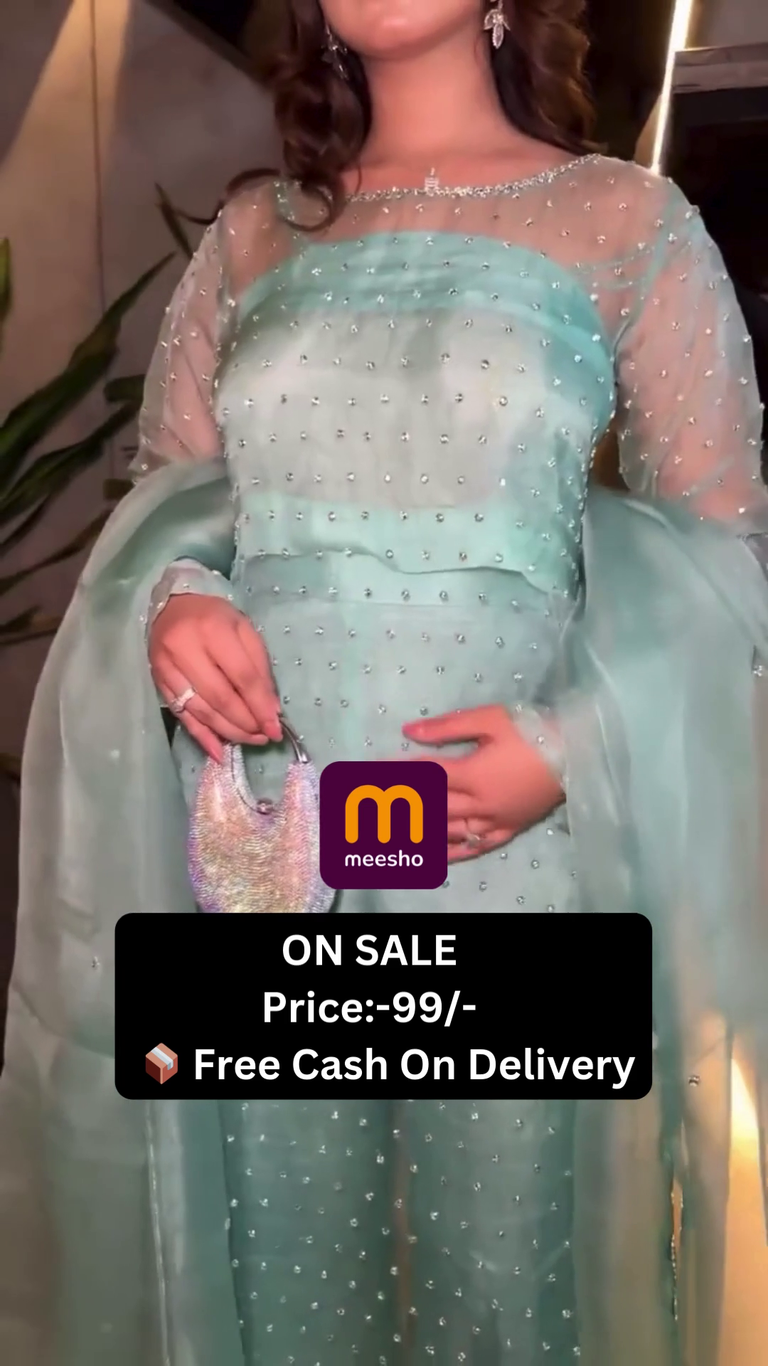 Presenting New Sharara Collection Faux Georgette Top-Bottom And Dupatta Set Fully Stitched Ready To Wear