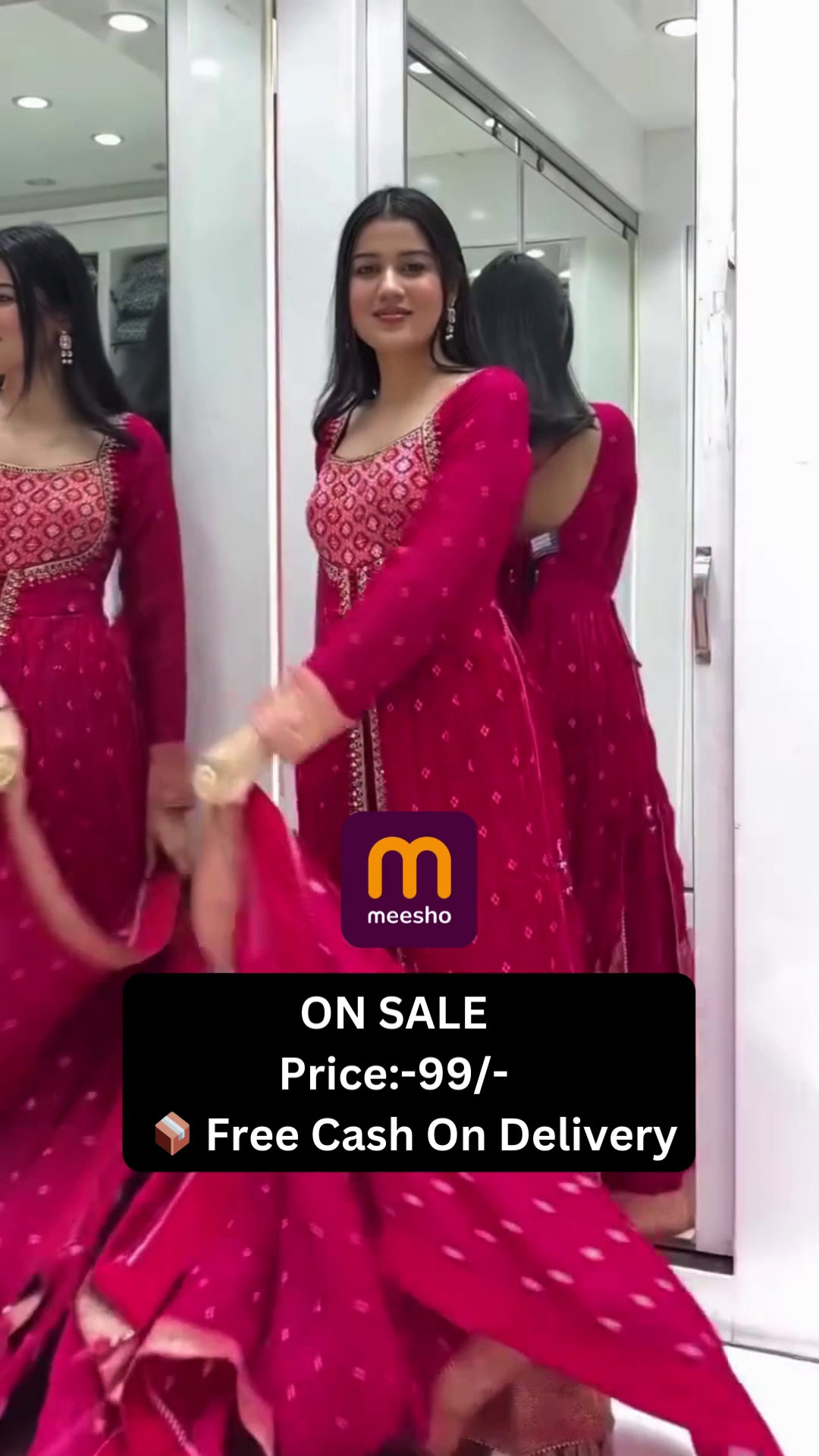 Dress with Dupatta for Women - Diwali Festive Wear