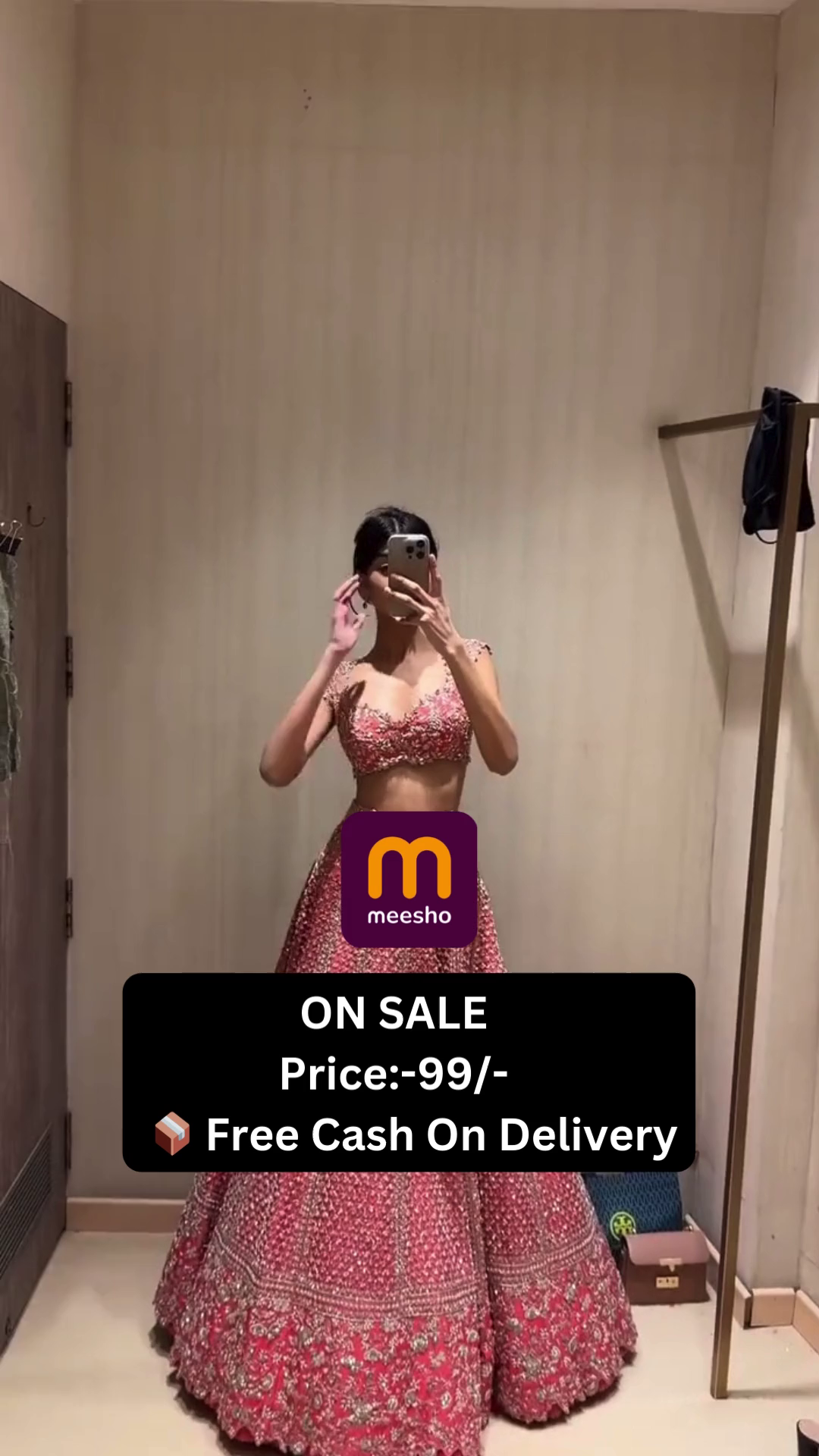 BOLLYWOOD HEAVY GEOREGTTE 9MM WORK LEHENGAS WITH DUPATTA