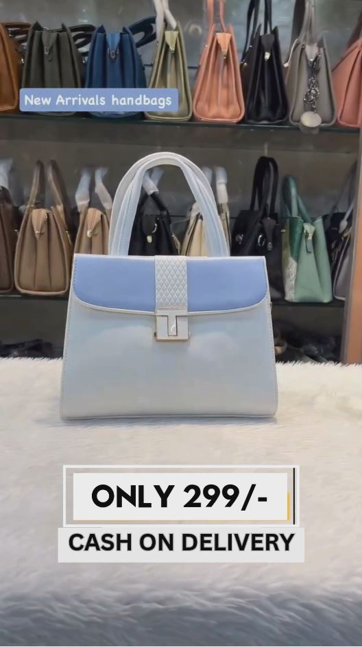 Trendy Women’s Stylish Handbag | Elegant PU Leather Shoulder Bag for Girls & Ladies | Latest Designer Tote Handbag | Perfect for Daily Use & Office | Affordable Fashion at ₹299