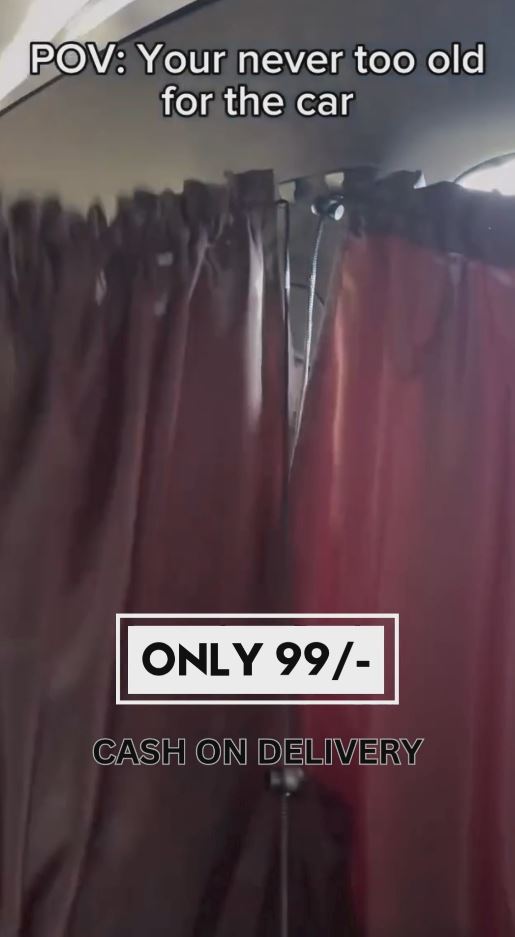 🚗 Car Window Curtains / Sun Shades – Privacy & Sun Protection Set | Only ₹99/-