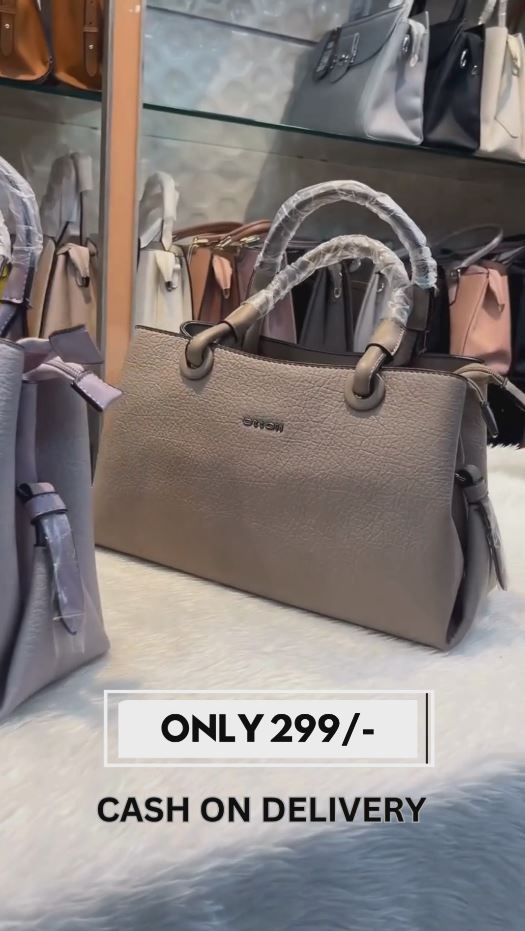 Textured Mauve Handbag for Women | Premium PU Leather | Stylish Office & Daily Use Shoulder Bag – Trending 2025