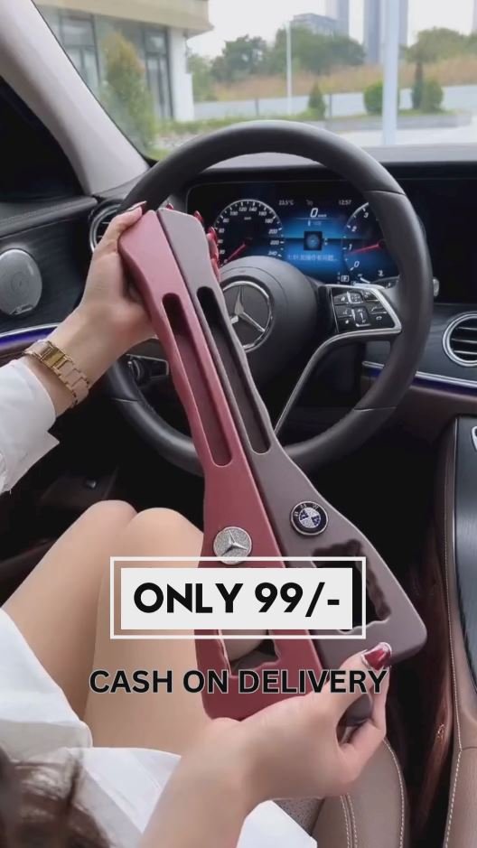 🚗 Car Seat Gap Filler Organizer – Multi-Function Storage Pocket | Only ₹99/-