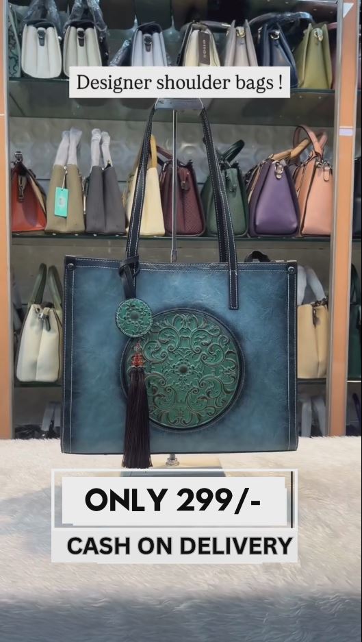 Premium Vintage Look Designer Shoulder Bag for Women | Ethnic Mandala Patchwork Tote | Spacious & Stylish Handbag for Daily Use | Just ₹299 | Cash on Delivery