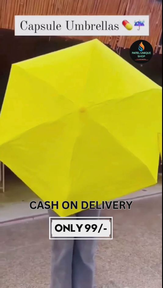 Trendy Capsule Umbrella | Dual-Tone Pink & Lavender | Compact & Foldable | Rain & UV Protection | Lightweight Travel Umbrella