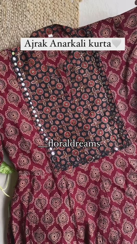 Floral Printed Thread Work Pure Cotton Straight Kurta With Trouser & Dupatt