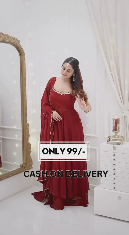 Women Regular Chanderi Silk Kurta with Trousers & With Dupatta