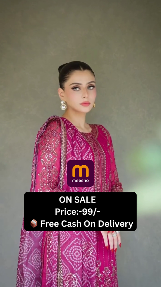 Libas Women's Silk Blend Kurta Set