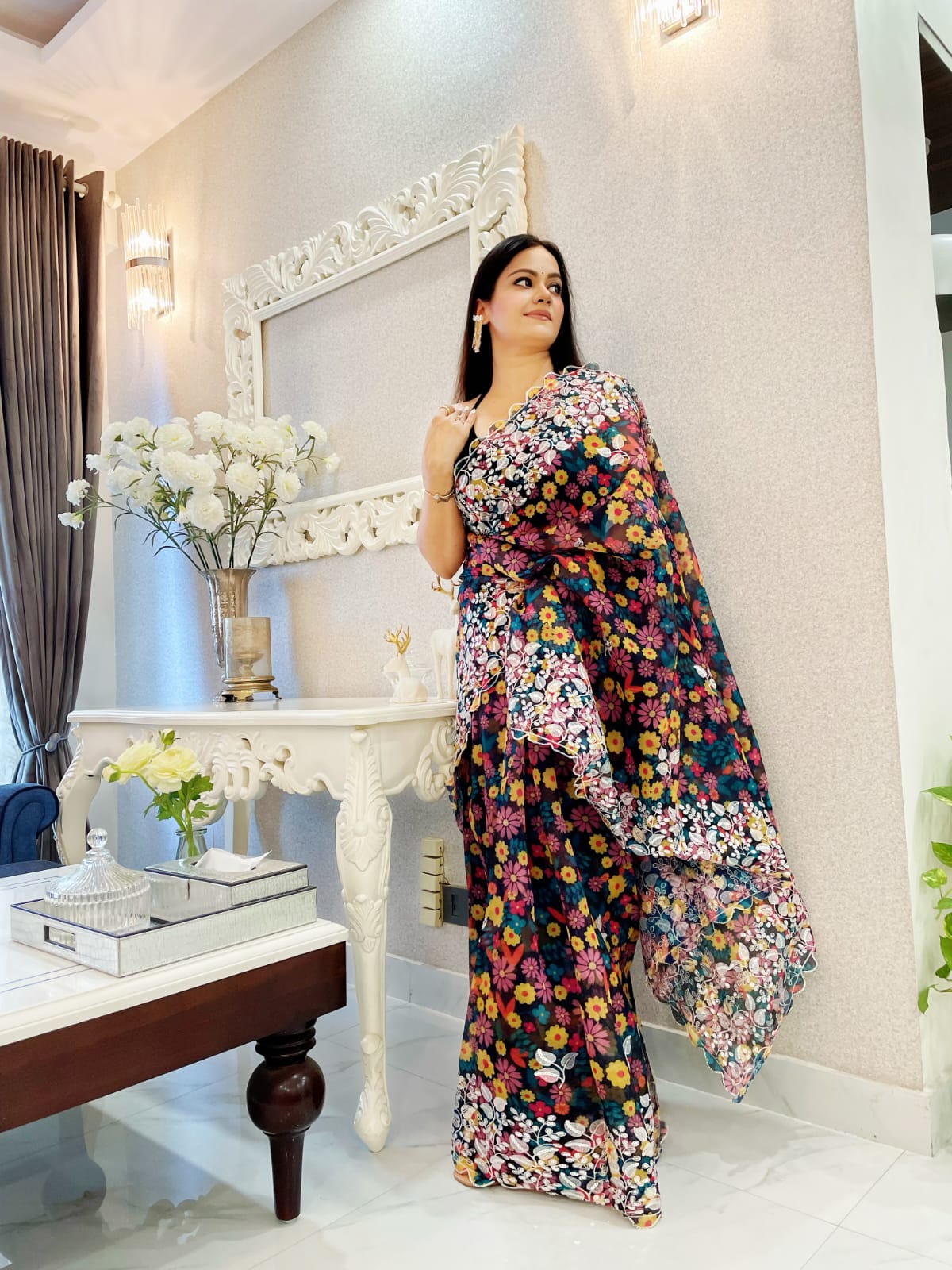 Stunning Digital Printed Sarees: Shop Online Now – Page 6 – Luxurion World