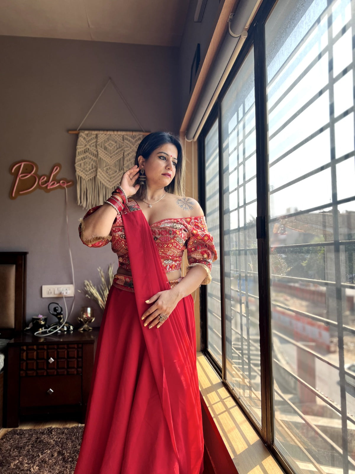 Indo-Western Blouse Designs To Pair With Heavy Lehengas