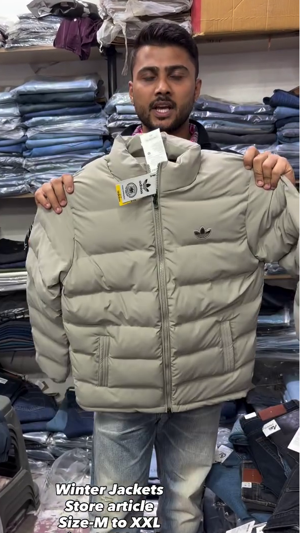 Men’s Originals Tonal Hooded Puffer Jacket – Premium Warmth & Modern Style