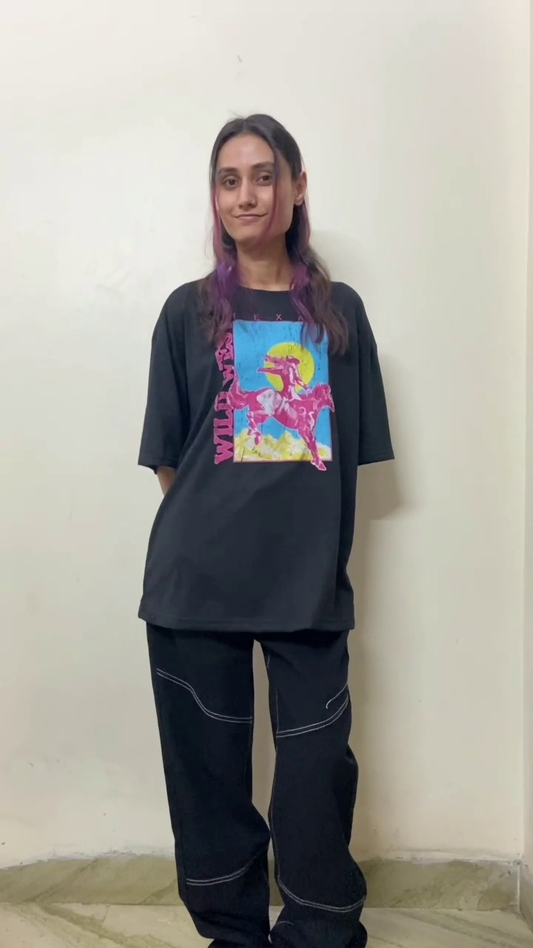 Oversized Graphic Printed T-Shirt for Casual Streetwear and Everyday Comfort