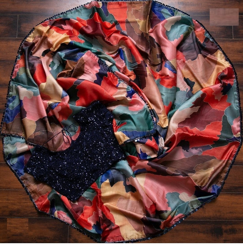Amazing  Multi Color Printed Saree